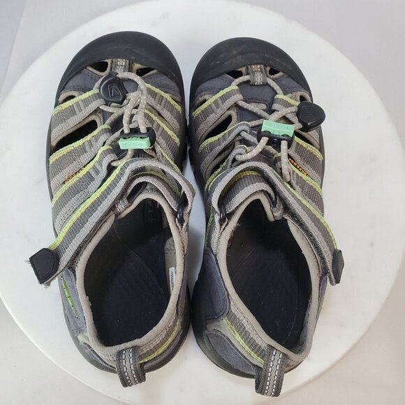 Keen‎ 1 Nylon Outdoor Shoes Gray Waterproof Adjustable Hiking Sandals Closed Toe - Picture 7 of 9